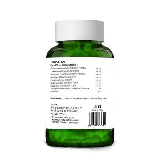 Livosurg - Liver Detox Capsule | With Milk Thistle | Natural Liver Detox: One piece MRP (Inclusive of all taxes):Rs.470/- Net Weight 27gm