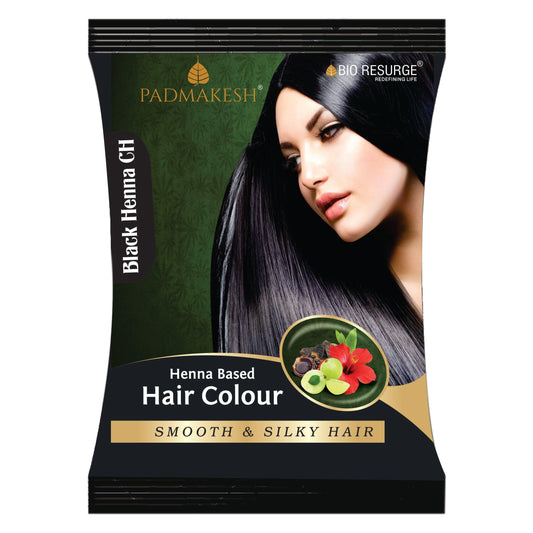 Bio Resurge Padmakesh Henna Hair Dye for All Types of Hairs: One piece MRP (Inclusive of all taxes):Rs 15/- Net Weight 15gm, Black CH: 15gm