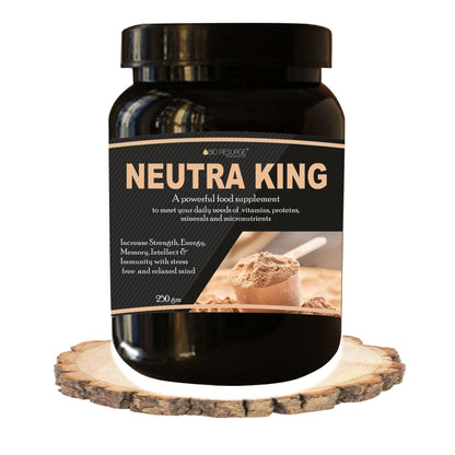 Neutra King  Powder With Herbal Extracts and Digestive Enzymes | Lab Tested | Banned Substance Free Chocolate Flavour Bio Resurge