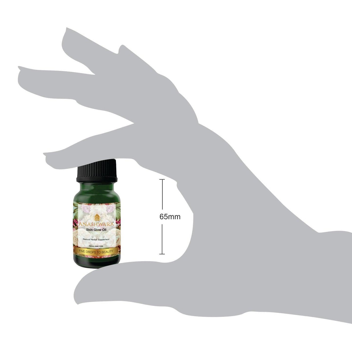 Skin Glow Oil - Enriched with Saffronn Five Drops to Glow Skin:One piece MRP (Inclusive of all taxes):Rs.2400/- Net Weight 10ml