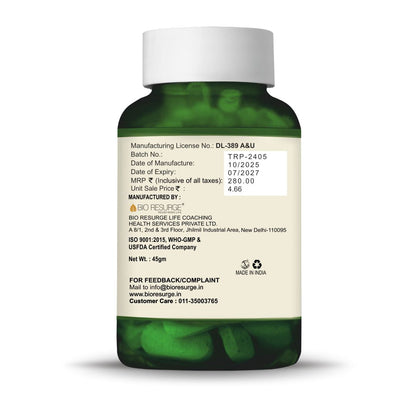 Bio Resurge Triphala Tablets – Ayurvedic Digestive Support