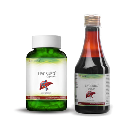 Livosurg - Liver Detox Capsule  | With Milk Thistle | Natural Liver Detox: One piece MRP (Inclusive of all taxes):Rs.470/- Net Weight 27gm