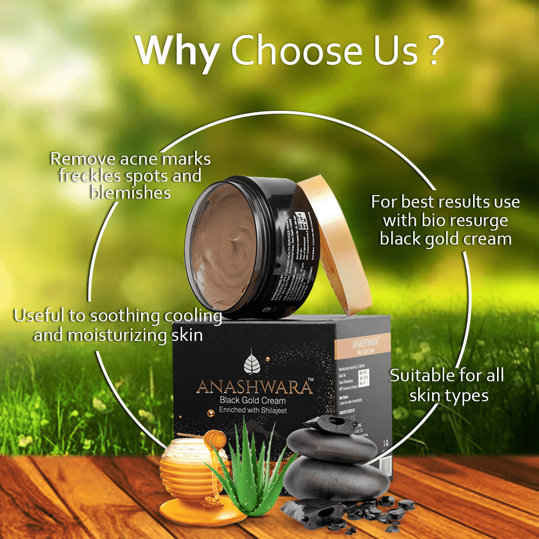 Black Gold Stretch Marks Removal Cream for Smooth Skin